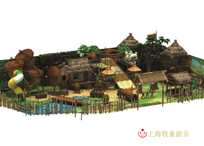 原始主題兒童樂園